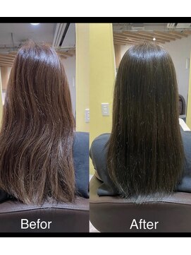 ルスリー 大分店(Lsurii) 髪質改善カラー
