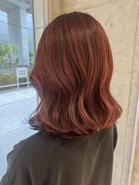ジーナ 流山おおたかの森(Zina) チェリーピンク×ハイライト【Zina　大越香苗】
