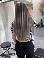 サニー 渋谷(SUNNY)&nbsp;バレイヤージュ、ハイライト、ショコラアッシュ、グレージュ