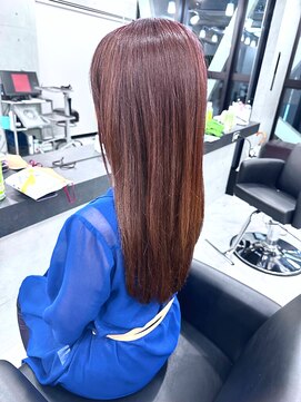 エンディアリング 東銀座(Endearing) 斜めバング/グレージュカラー/デザインカラー/眉毛/銀座/東銀座