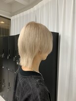 シーン 原宿(scene)&nbsp;ホワイトミルクティー/ホワイトベージュ/メンズハイトーン