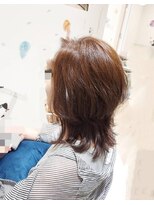 クラゲ(海月)&nbsp;無造作ウルフボブ