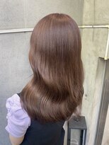 エヴァー(ever) 【切りっぱなしボブ/エアリーロング/美髪/ピンクブラウン/渋谷】