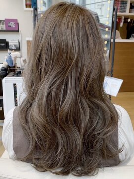 ジュイール(jouir) ミルクティーベージュダブルカラーケアブリーチハイライトカラー