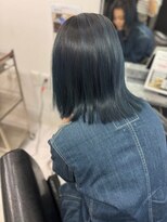 グラムテン 西尾店(gram)&nbsp;ハイライト＿バレイヤージュ＿ブルー＿クール＿157