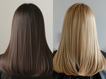 ◆髪質改善酸性ストレート◆ ブリーチ毛・エイジング毛にも◎低ダメージ&ナチュラルな新質感ストレートヘア