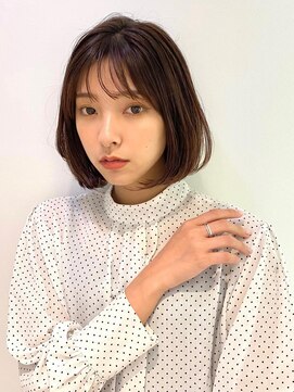 アイスバーグ(eyesburg) 20代30代40代/内巻きボブ/似合わせカット/清澄白河