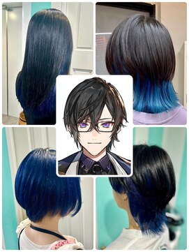 マティーナ ヘアー 池袋(Matina hair) 【にじさんじ】四季凪アキラ/推しカラー