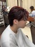 【自然な立体感を演出】MEN'Sカット+ハイライト[船橋/船橋駅/MEN'S/メンズ]
