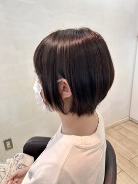 美容室ぱふ 土浦店 ショートボブ