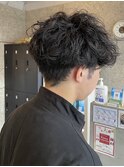 【札幌白石】ゆるっとマッシュ/ニュアンスパーマ/メンズパーマ