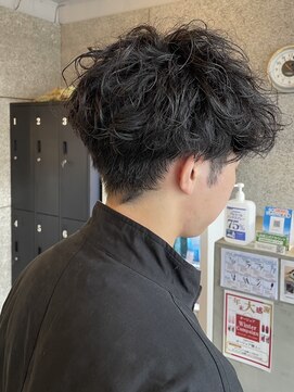 リンダテーラ(Linda tela) 【札幌白石】ゆるっとマッシュ/ニュアンスパーマ/メンズパーマ