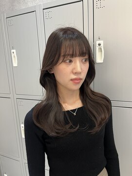 エヌ 大阪梅田店(enu) こっくりブラウン×レイヤーカット