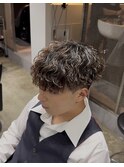 MEN’S HAIR/ツイストスパイラル/波巻きパーマ/札幌/大通り