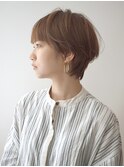 襟足長め/ベリーショート/ショートヘア/ショートカット/銀座