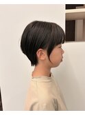 キッズバッサリショートボブ