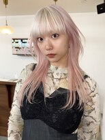 ペレ 梅田(PELE)&nbsp;着物ヘア/大人ガーリー/ダークアッシュ/似合わせカット/大阪梅田