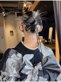 成人式　hair set