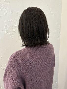 カウチ 板橋本町店(kauti) 結べるボブ×暗めグレージュカラー