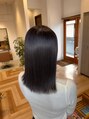 ドライブヘアー(Drive hair)&nbsp;暗めだけど光に透ける上品な大人カラー