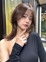 シティ オモテサンドウ(CITY omotesando) 透明感ナッツベージュ×ミディアムレイヤー【平山晶也】