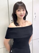 ユーフォリア 銀座(Euphoria)&nbsp;▲結べるミディアムレイヤー　ショコラグレージュ　モテヘア