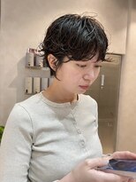 ムクコア(Muk CORE) マッシュショートボブニュアンスルーズパーマ大人可愛い川崎