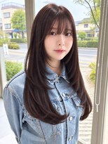 ルトワフクロマチ(Lutowa Fukuromachi)&nbsp;ダークパープル/ナチュラルショート/ミルクブラウン/夏/レイヤー