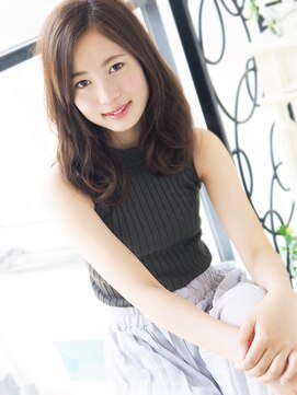 ヘア ジュレ ドゥ(hair jurer deux) 【ヘアジュレドゥ 古居】 可愛いナチュラル女子セミディ♪