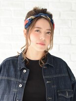 アース 北谷店(HAIR&MAKE EARTH)&nbsp;カジュアルターバンアレンジ