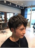 スタイリッシュマッシュ×ミックスパーマ