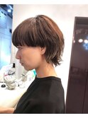 【チクロヘアー大石】マッシュウルフ