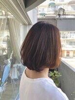 フレア 心 武庫之荘(flare) 柔らかボブ《フォギーベージュ》