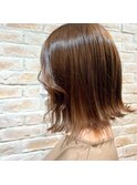 切りっぱなしボブ◎