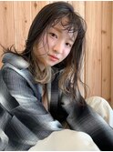 【oasisマミ】インナーカラー インナーベージュ ロブ
