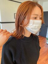 スリーバイザサロン(THREE by the salon)&nbsp;オレンジベージュ