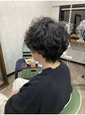 メンズ似合わせカット＋エアウエーブパーマ