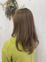 プランタン(Printemps)&nbsp;ナチュラルモードフェイスレイヤーカットゆるふわマロンベージュ