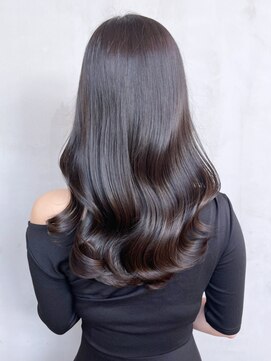 アルバム 渋谷パルコ(ALBUM) ココアグレージュ_グレージュカラーボブウルフ_ba361412