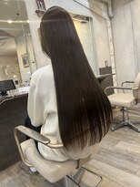 アンジェリカラボ 梅田店(ANGELICA LABO)&nbsp;しっとり柔らかい髪質改善艶髪ロング【川又】
