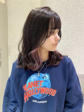 マイル 渋谷(mile) ピンクイヤリングカラー