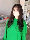 ロング×パーマスタイル