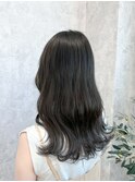 オリーブグレージュ×韓国巻き