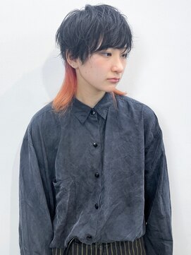 カンゴール サロン トウキョウ セントラル 原宿(KANGOL SALON TOKYO CENTRAL) 中性ウルフ ジェンダーレス ウルフ