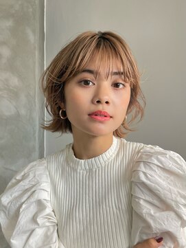 ワン 横浜(ONE005) ONE/カール/セミディ/シアーカラー/姫カット/横浜/横浜駅近