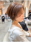 武井俊樹/ハッシュカット似合わせフルバングイメチェンショート