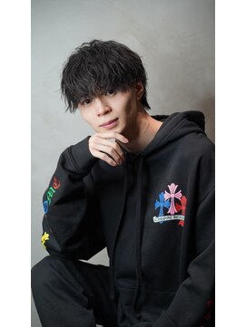 スキル(SKILL) 【SKILL】ツーブロック刈り上げショートメンズパーマハイライト