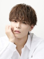 オーシャントーキョー 渋谷(OCEAN TOKYO)&nbsp;無造作マッシュアッシュブラウンツーブロック