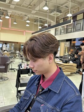 ゼスト 吉祥寺店(ZEST) 【鈴木楓竜】毛流れパーマ/カルマパーマ/センターパート/吉祥寺