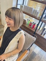 ノート ヘアーサロン(NOTE HAIR SALON)&nbsp;パツンとボブスタイル